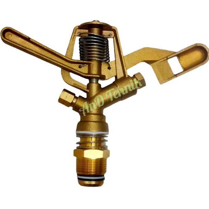 Sprinkler Taman Kuningan / Tabok / Brass Pulsating Sprinkler 3/4 Inch