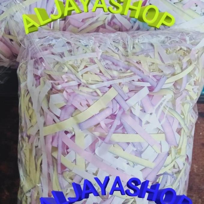 

new !!! shredded /kertas cacah/serut//paking-(1000gram)