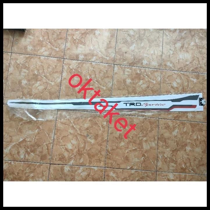 HOT DEAL STIKER BODY SAMPING TRD SPORTIVO A.N YARIS AGYA CALYA AVANZA XENIA ETIOS SIRION PUTIH 