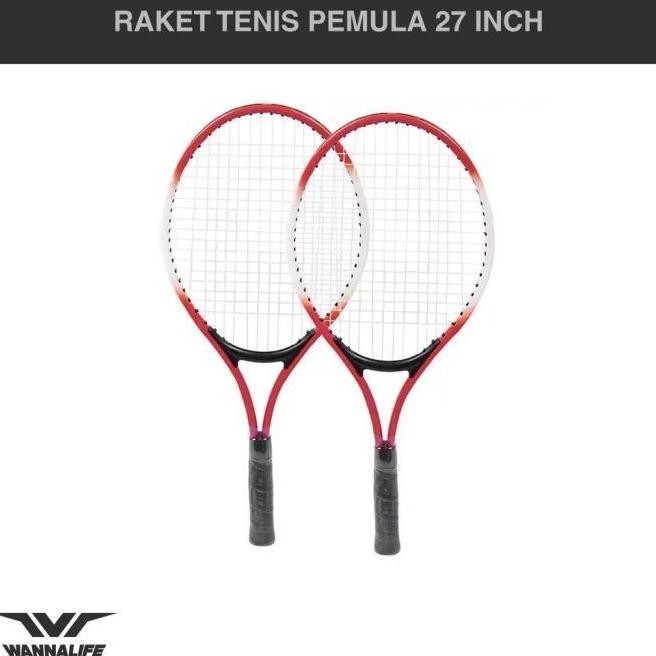 RAKET TENNIS 27 INCH WANNAFIT RACKET LATIHAN TENIS PEMULA GRATIS TAS