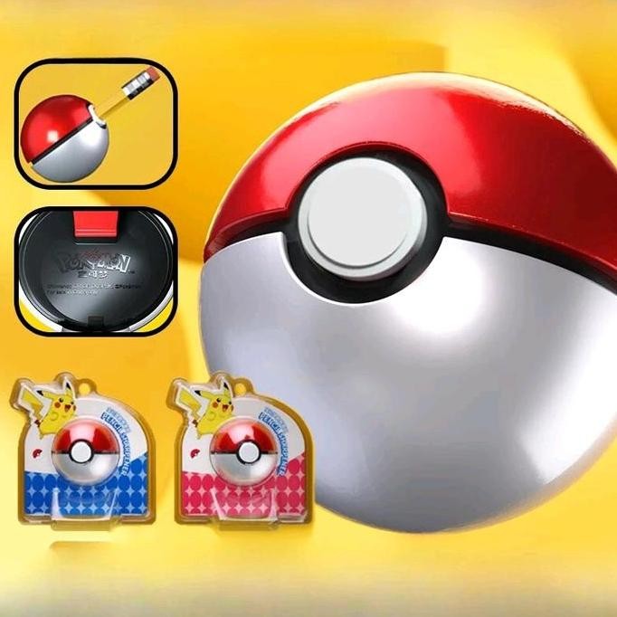

TERMURAH - rautan pensil pokemon ball pikachu