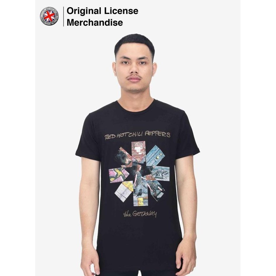 

Kaos Baju Band Original RED HOT CHILI PEPPERS Getaway Album Asterisk