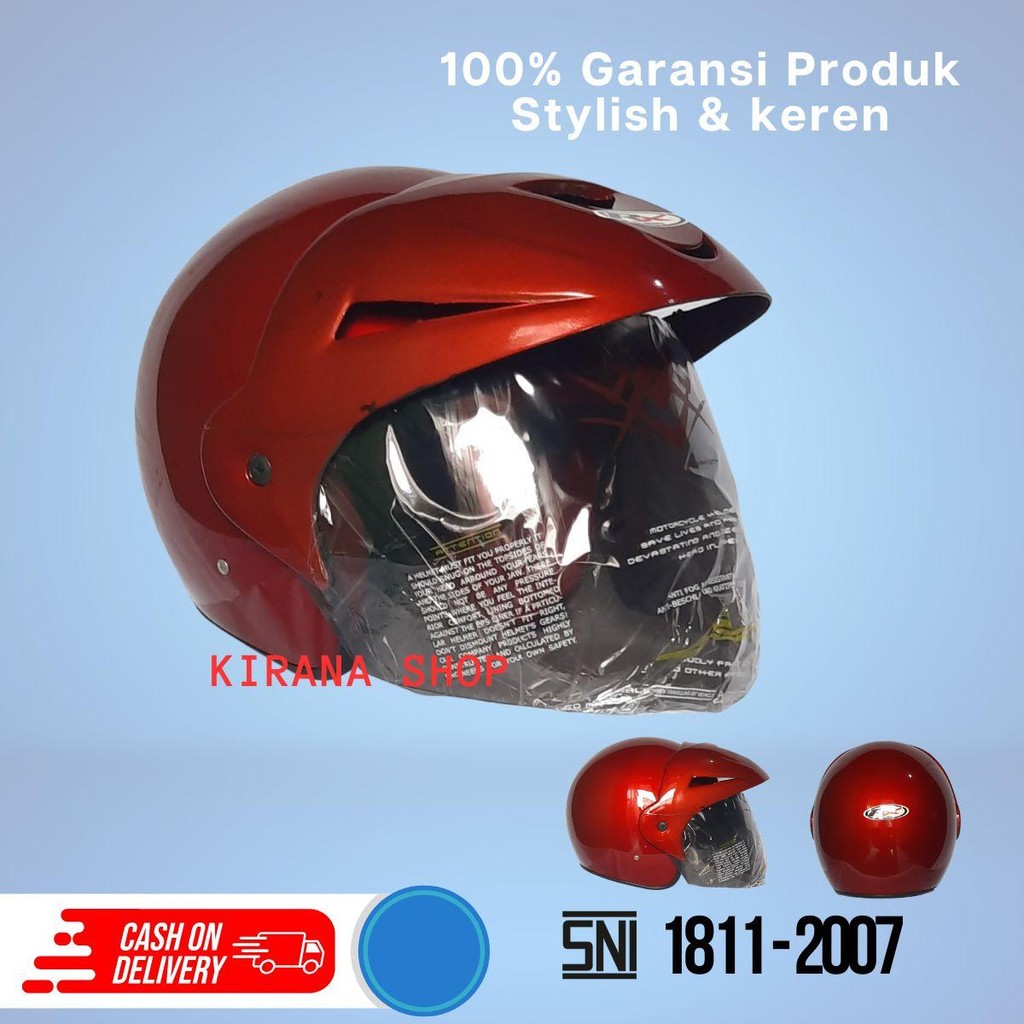 RPM Helm Dewasa | Helm SNI Dewasa Pria Dan Wanita Model Pet