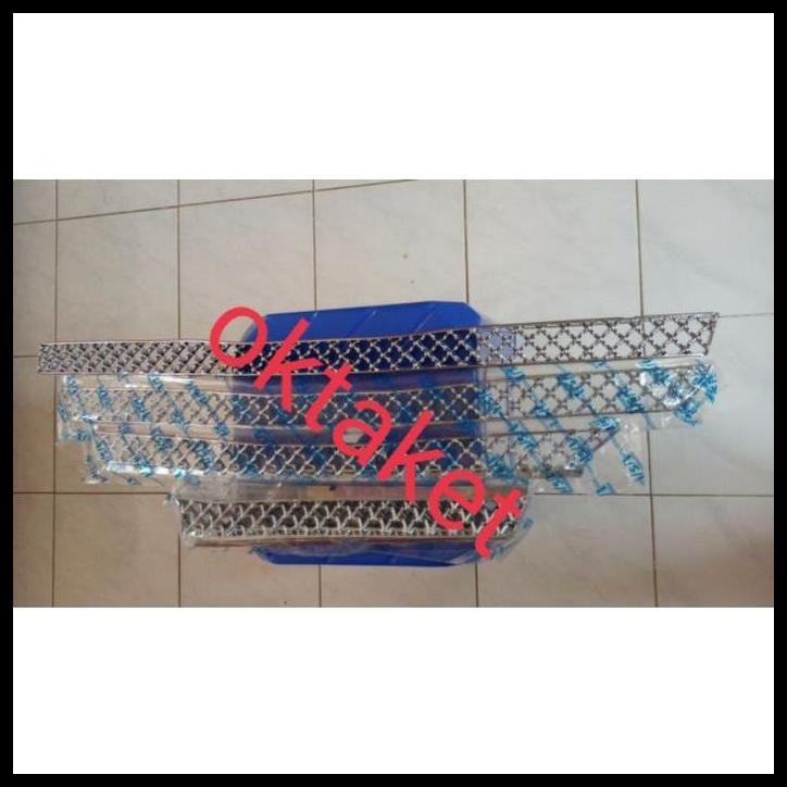 DISKON FRONT GRILL MODEL BENTLEY PATCH CHROME GRAND INNOVA 2014-2015 JSL 
