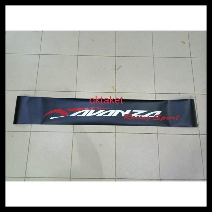 DISKON STIKER KACA DEPAN AVANZA WITH BACKGROUND HITAM 
