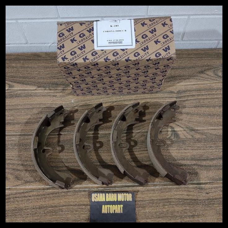 DISKON KAMPAS REM BELAKANG SET TOYOTA CORONA GL EX SALOON , ABSOLUTE TROMOL