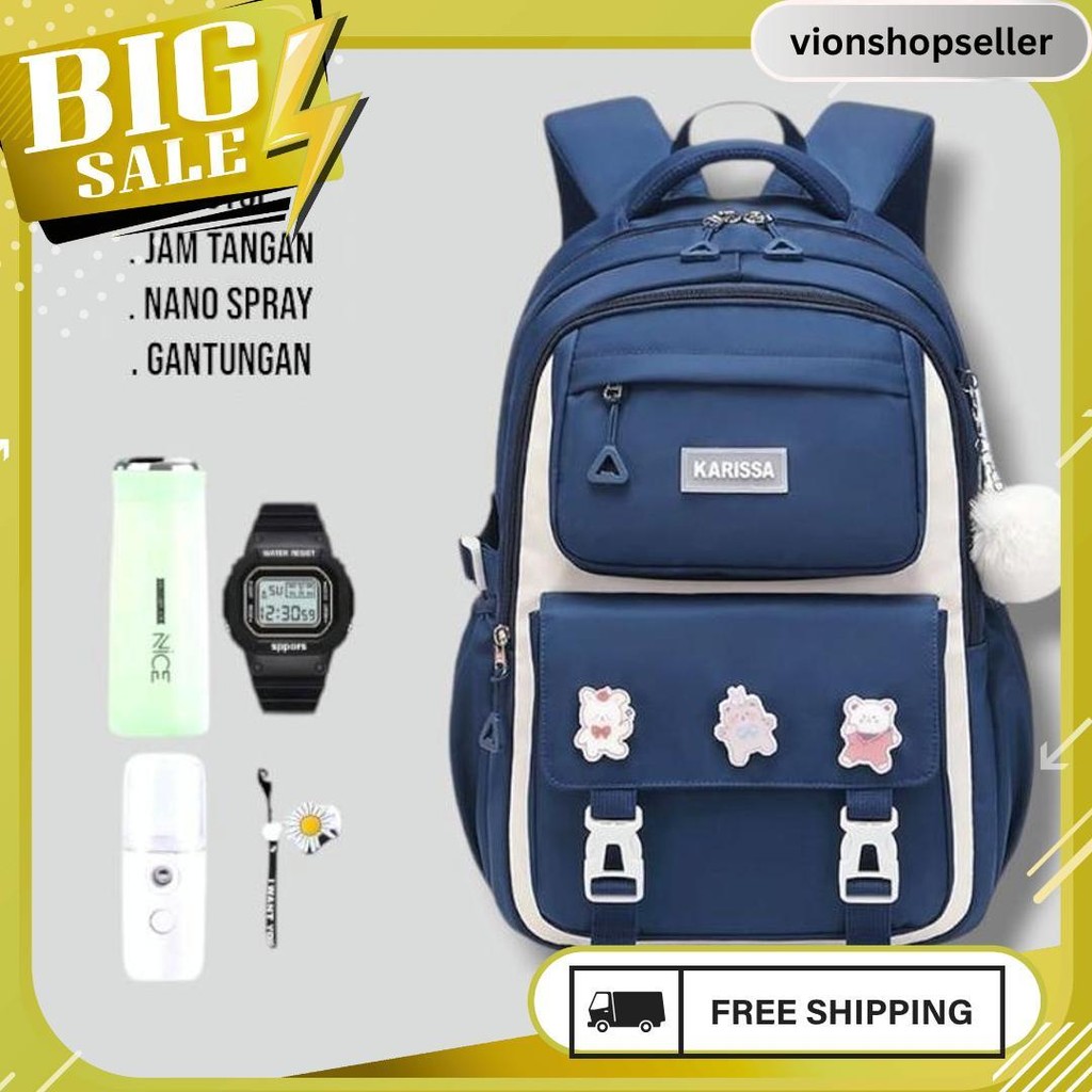 Aysh Jepang - Tas Ransel Sekolah Motif Jepang Korea K-Pop - Ransel Sekolah Wanita Anak Sd Smp Meleda