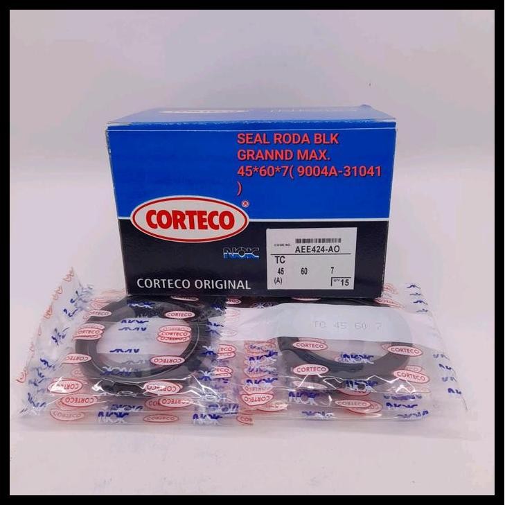 BEST DEAL OIL SIL SEAL RODA BELAKANG GRANDMAX GRAN MAX 45X60X7 9004A-31041 NOK CORTECO 1PC 