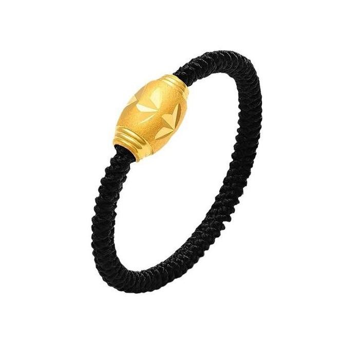 New - Cincin Tali Couple Hitam Merah Keberuntungan Lucky Charm China C238