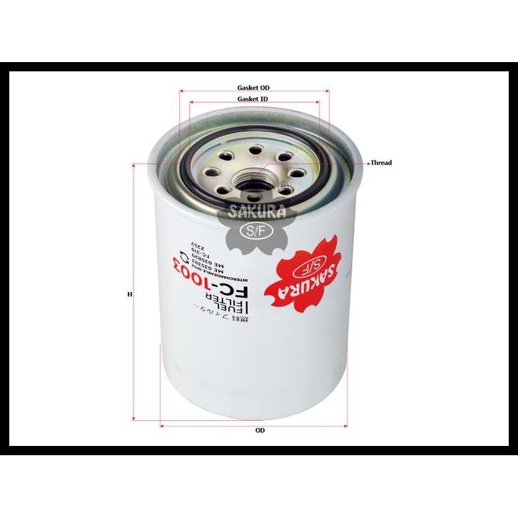 TERBARU FUEL FILTER SAKURA FC-1003 