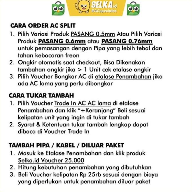 baru ac daikin ftkc25tv 1pk split inverter + pemasangan