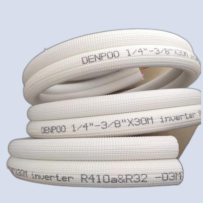baru pipa ac denpo 1/2 pk - 1 pk inverter premium - pipa refrigerant