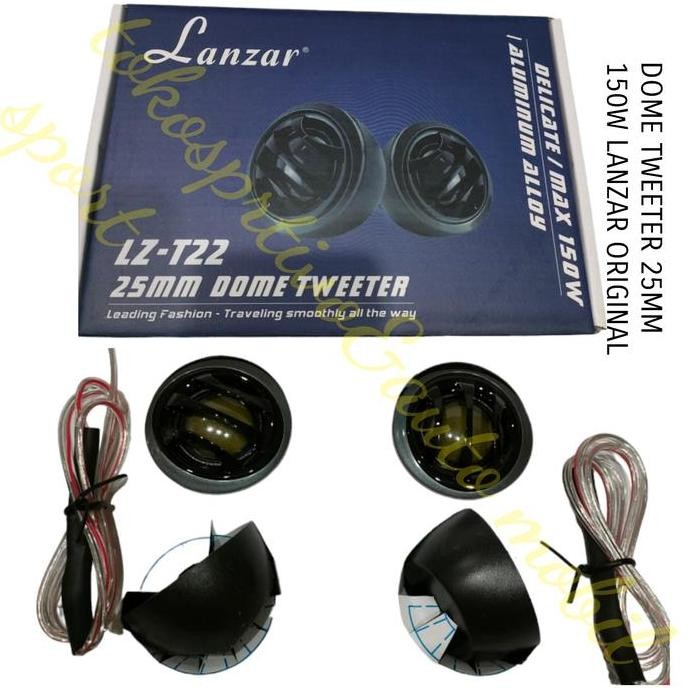 Tweeter Audio Mobil Twitter Speaker Mobil Lanzar 120Watt Universal Ori Terbatas