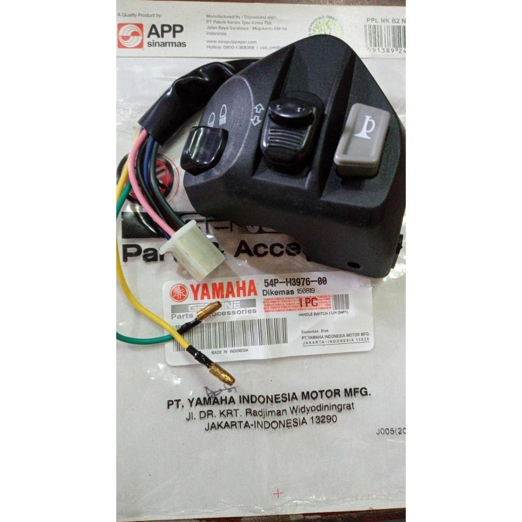 tersedia saklar holder kiri yamaha mio j original