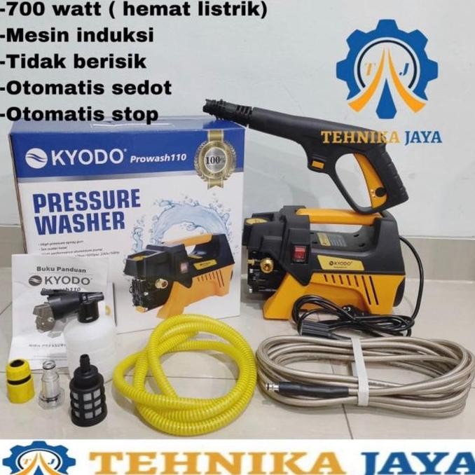baru steam jet cleaner kyodo prowash 110 - mesin cuci mobil motor ac hemat listrik