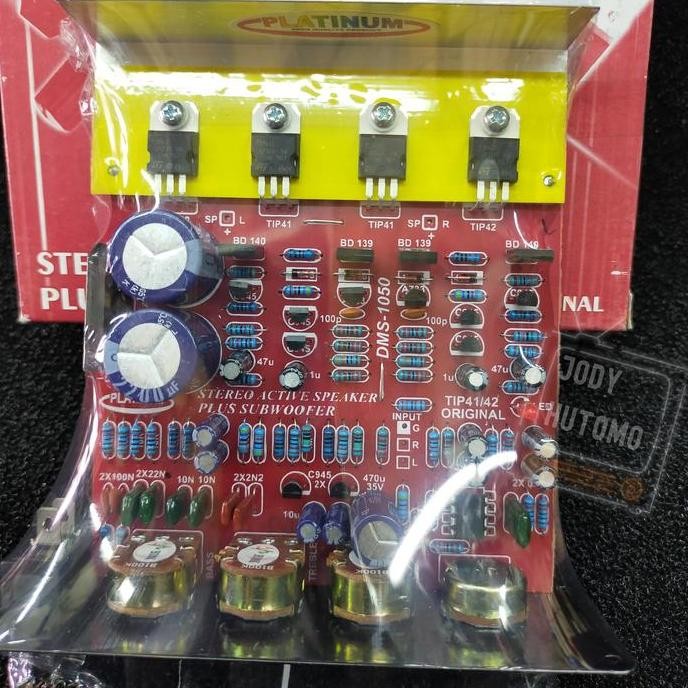 Kit Power Amplifier Speaker Aktif DMS-1050 Streo Plus Subwoofer Aktif BEST SELLER