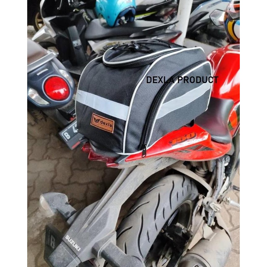 SALE TAS PANNIER MOTOR TOURING RAK BELAKANG SEPEDA RAINCOVER ANTI AIR