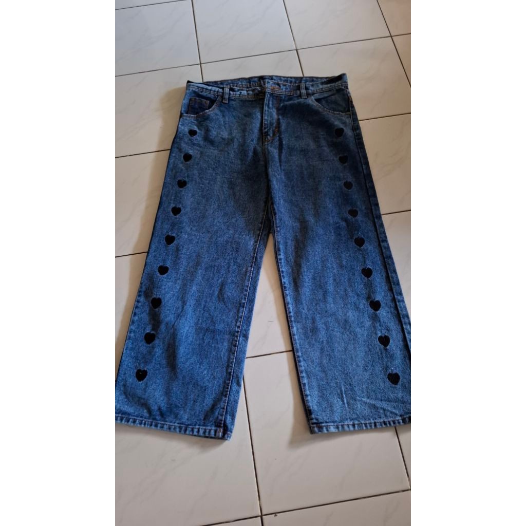 jeans kulot love jumbo