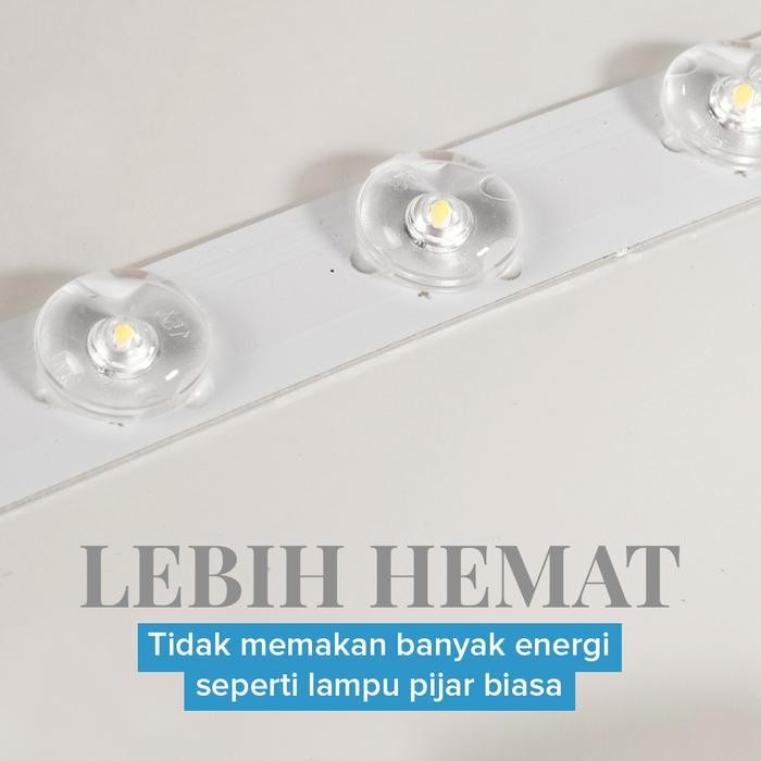Ceiling Light Lampu Plafon Kotak 40 X 40 Cm Lampu Led Ceiling 24W & 48W  Light Cool White 6000K Lamp