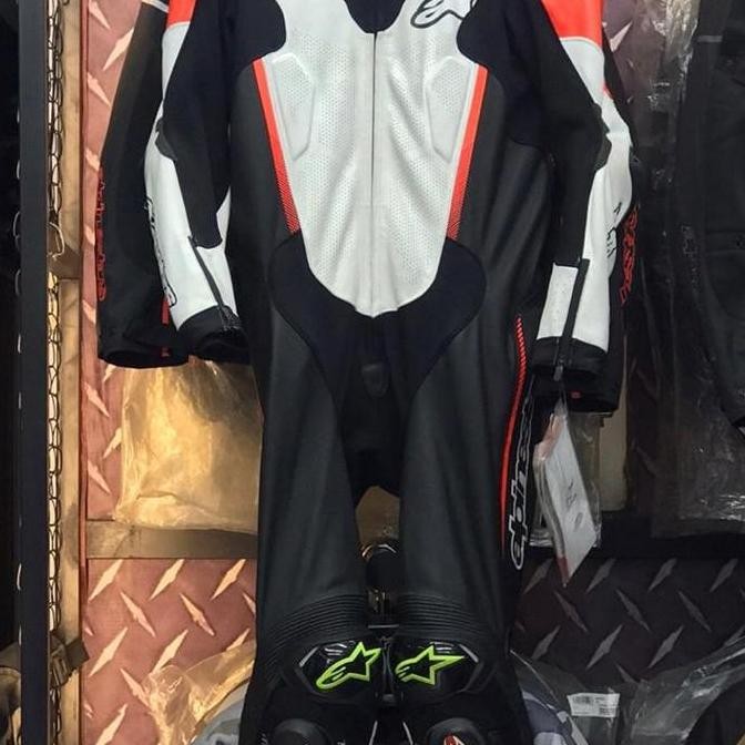 ALPINESTARS ATEM V3 LEATHER SUIT WEARPACK ALPINESTARS SIZE 54 ROAD RACE BALAP ORIGINAL DAN TERPERCAY