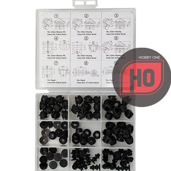 SALE JAGWIRE FRAME PLUG - TUTUP KARET LUBANG FRAME SEPEDA KABEL DI2