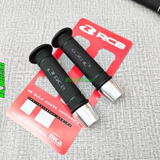 Handgrip Rcb Hg55 Original + Jalu Chrome - Pcx Nmax Beat Vario Mio Original