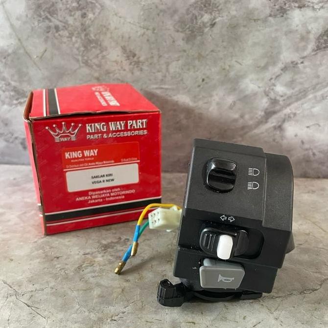 tersedia saklar kiri vega r holder kingway ori saklar motor vega r new