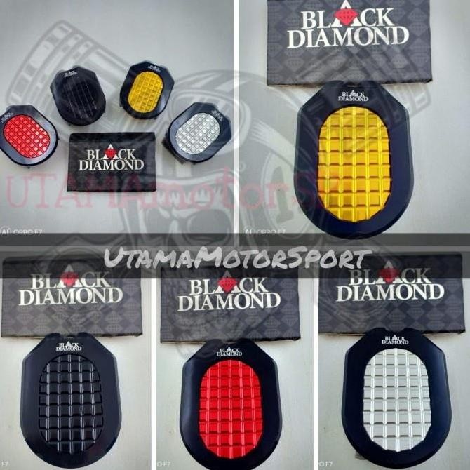Cover Tapak Standar Hitam Pcx 160 Adv 150 Lokal Aksesoris Side Stand Black Diamond Original