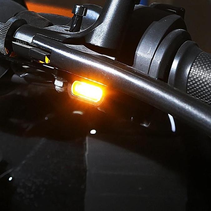 lampu sen motor mini led universal sein riting custom retro caferacer trail bebek matic berkualitas