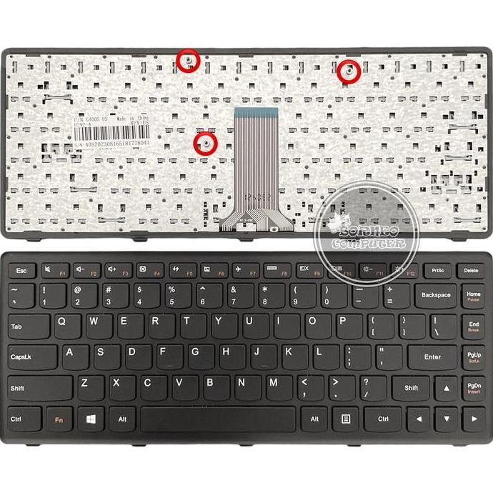 Promo Keyboard Lenovo G400S Sparepart Original Laptop Lenovo G400 Series