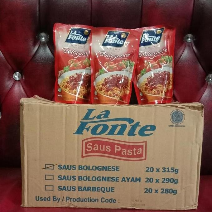 

lafonte saus paste bolognese 1dus