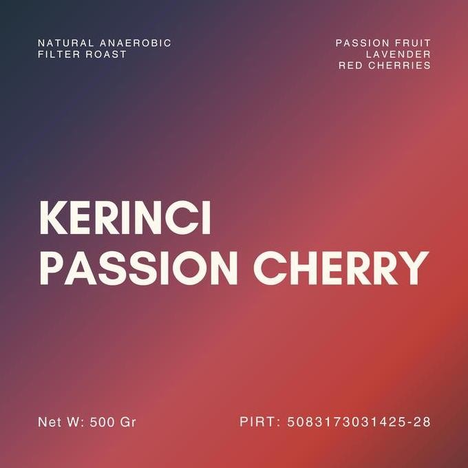 

READY BIJI KOPI ARABIKA KERINCI CHERRY 500GR | ROASTED SPECIALTY BEANS PREMIUM