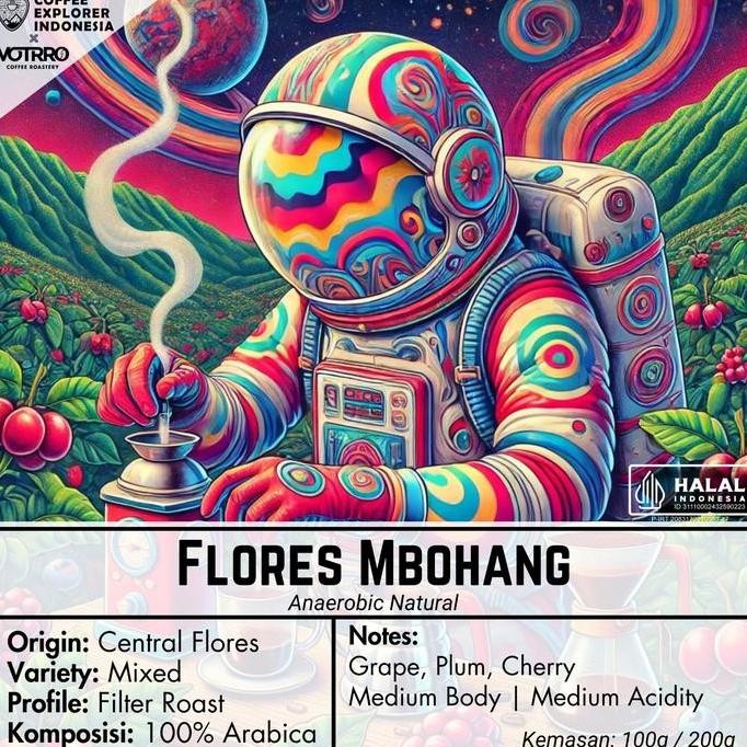 

READY KOPI ARABIKA FLORES MBOHANG - BIJI BUBUK SINGLE ORIGIN SPECIALITY VOTRRO EXPLORE SERIES