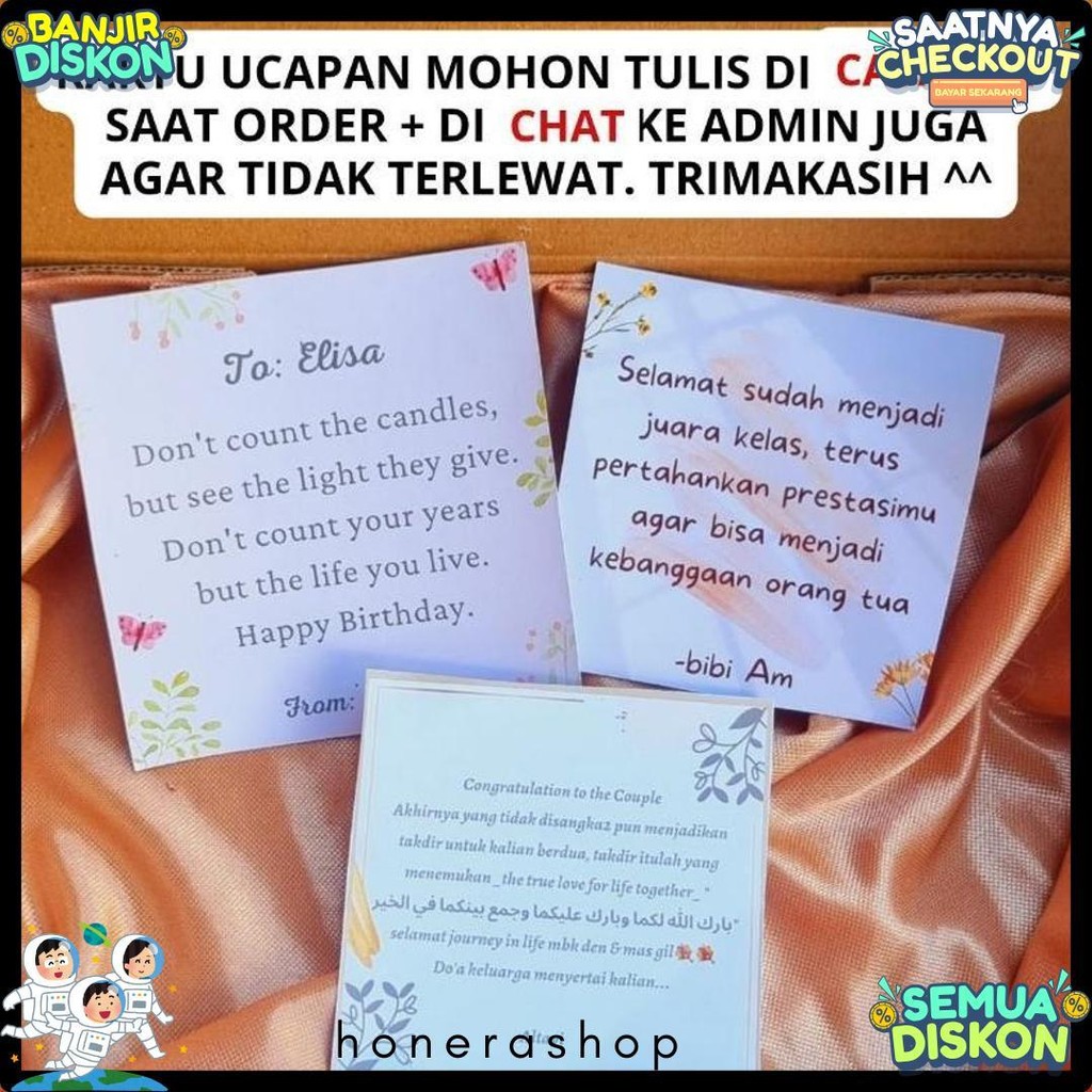 

Hampers Wisuda / Kado Wisuda / Boneka Wisuda Diskon