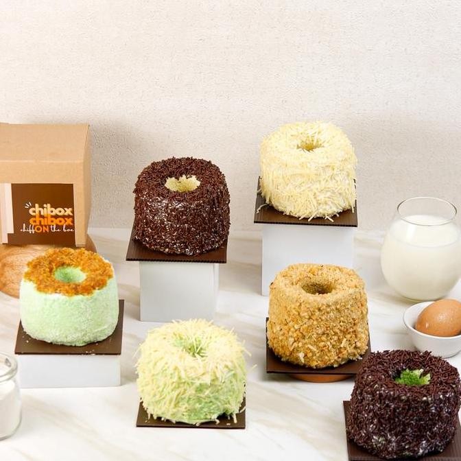 

mini chiffon gluten free - kue lembut tanpa gluten cemilan sehat berkualitas