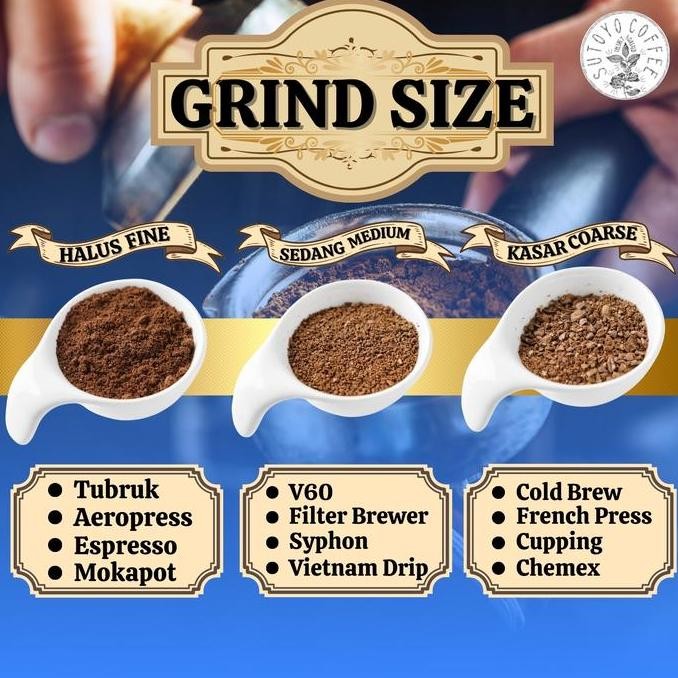 

READY BLEND ESPRESSO DAMPIT ROBUSTA 1KG | BIJI KOPI SUSU CAFE SUTOYO COFFEE