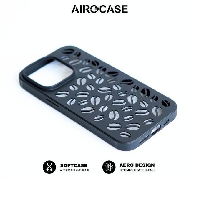airocase iphone case anti panas - slim hole seri 7 8 x xs max xr 11 12 mini pro max berkualitas