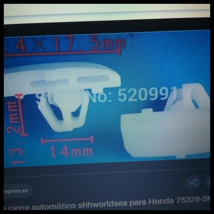 BEST DEAL KLIP KANCING MOBIL HONDA 75328-SM4-G01 