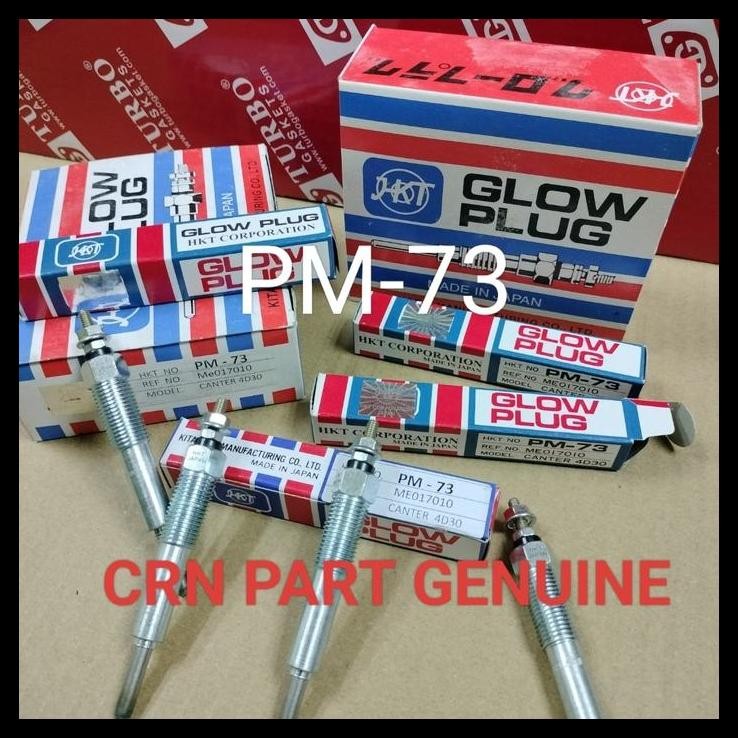 TERBARU BUSI PEMANAS, GLOW PLUG HKT JPN PS CANTER FE-111 COLT DIESEL PM-73 BARU BERGARANSI ORI PM-73