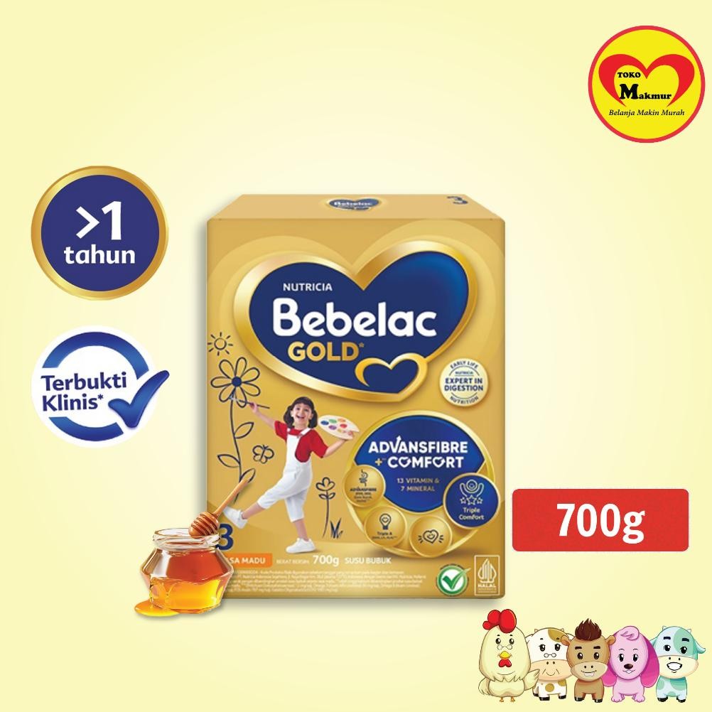 

Hot Sale Bebelac Gold 3 Vanila / Madu 700gr / Toko Makmur Online ,,