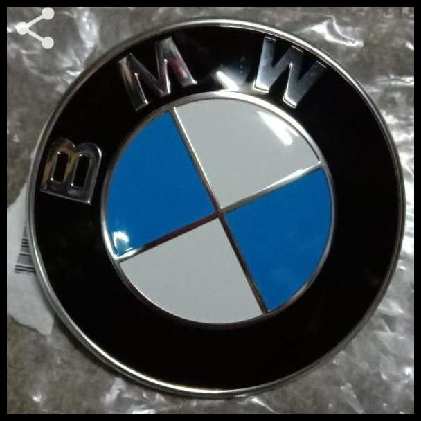 DISKON LOGO EMBLEM KAP MESIN BMW X1 E84 ORI 