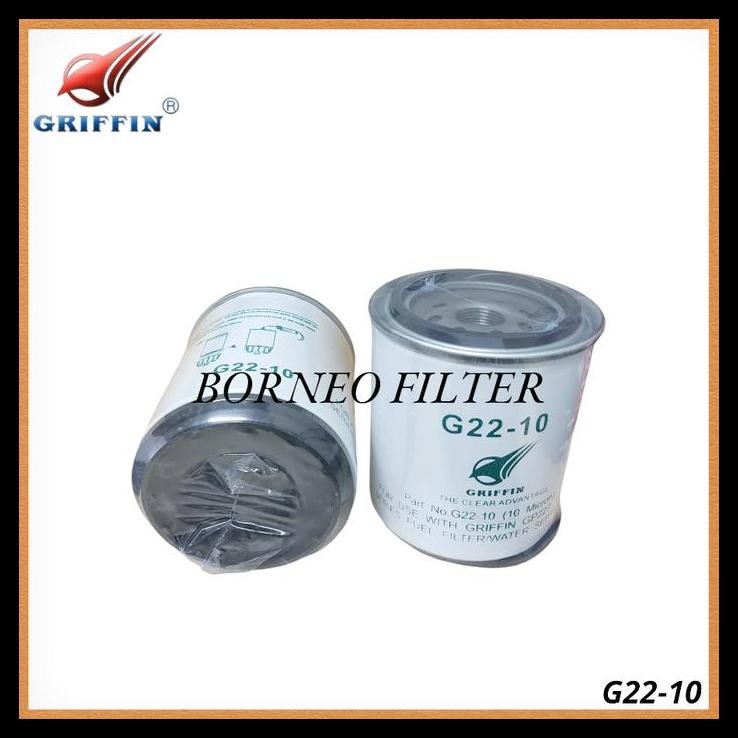 BEST DEAL G22-10 GRIFFIN GENUINE FUEL FILTER WS R60T FS19687 BF1223-O SFC-1306-10 SFR6010FW P550730 