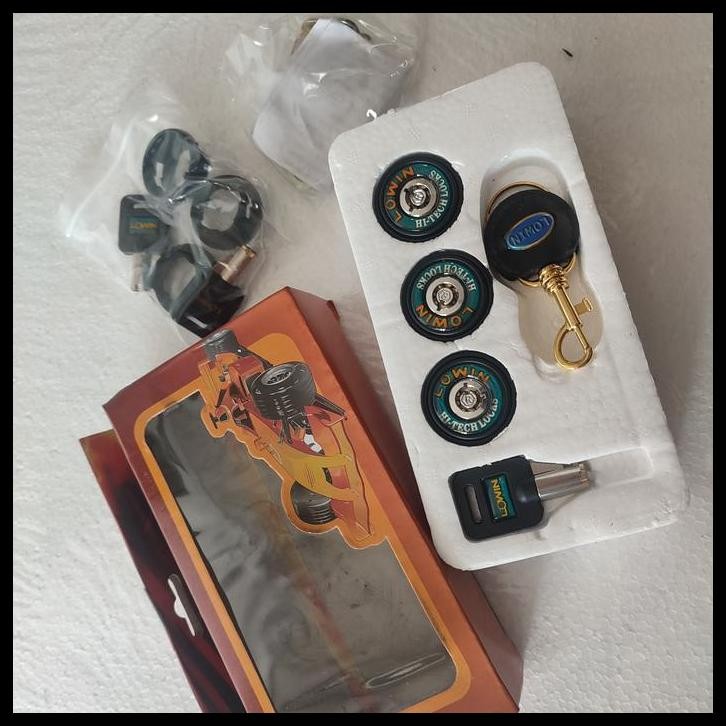 TERBARU KUNCI PINTU 3 PINTU MOBIL KATANA HARGA 1 SET ISI 3 KUNCI 