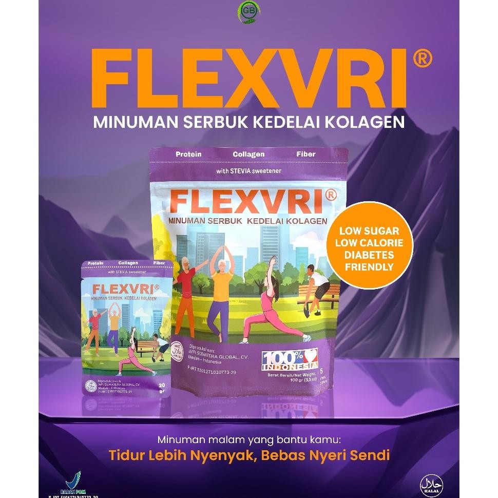 

Flexvri Susu Kedelai Tinggi Kolagen Rendah Gula Nyeri Sendi Osteoporosis Susu Tbc Insomnia