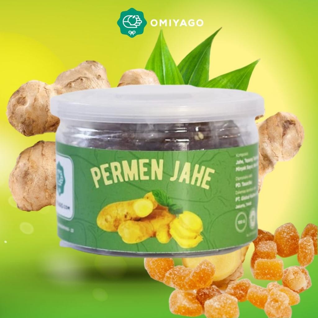 

READY STOCK Omiyago Snack Permen Jahe 100gr ORI!