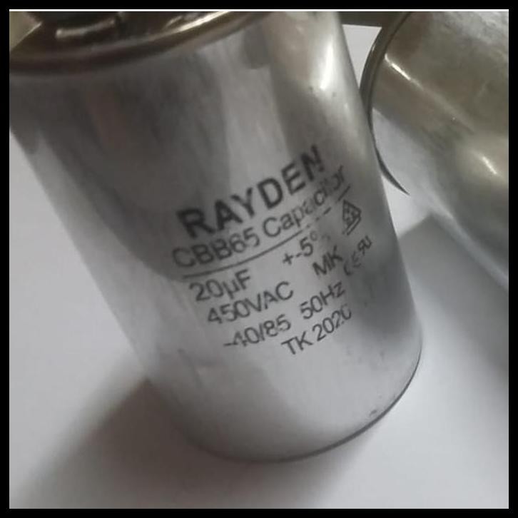 TERMURAH KAPASITOR 20UF 450V KAPASITOR AC KAPASITOR POMPA KOMPRESOR 