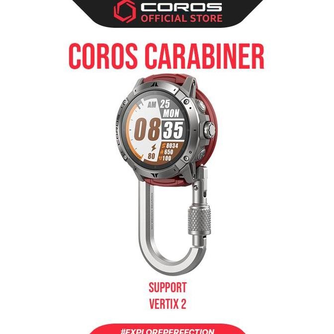 Terbaru Coros Vertix 2 Carabiner