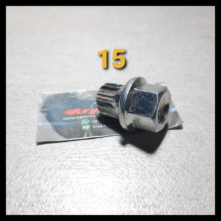 TERBARU ADAPTER KUNCI MATAHARI ADAPTOR BAUT RODA VELG BAN BMW AUDI VW 15 GIGI 