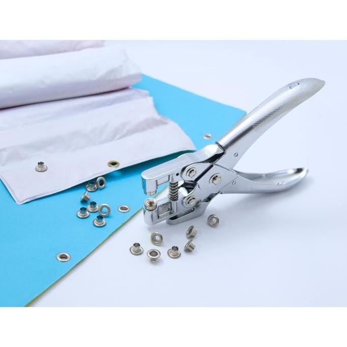 

New Pembng Kertas 1 Lubang/eyelet Punch/ Alat Pembng MIKA/KARTON Kw Trio 9718 Stationery