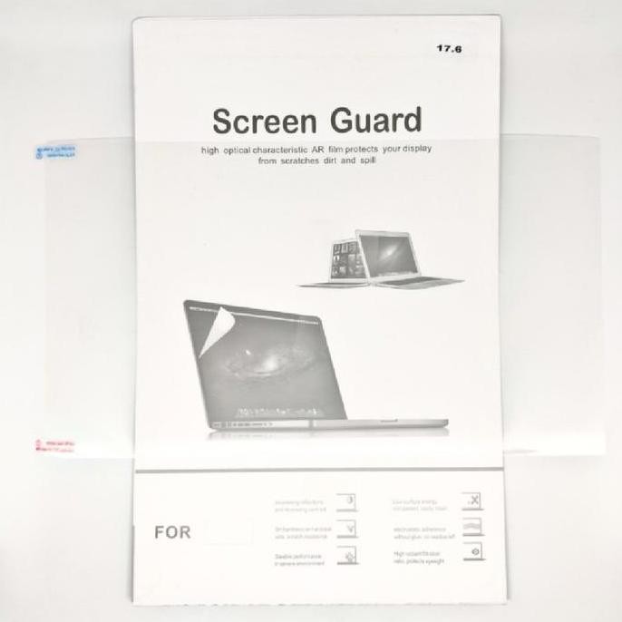ANTI GORES FOR LAPTOP 17.6 INCH PROTECTOR SCREEN GUARD PELINDUNG LAYAR 17"